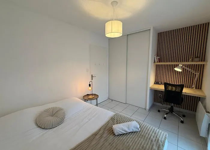 Le Clair De Lune Elegant T3 With Private Parking *